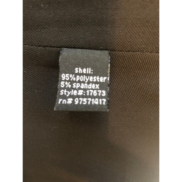 Vest Black Asymmetric Size S Layers Button Front Top Lagenlook Korean Style Goth - Picture 6 of 6